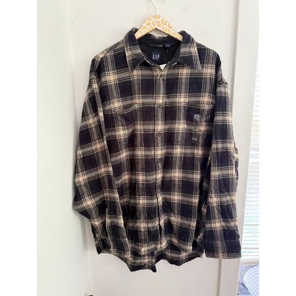 GAP Men's Flannel Work Shirt | Size XL - Picture 1 of 5
